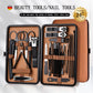 7-24pcs Manicure Tool Set Stainless Steel Cuticle Nipper Cutter Kit Professional Nail Clippers Pedicure Nail Art Grooming Tools