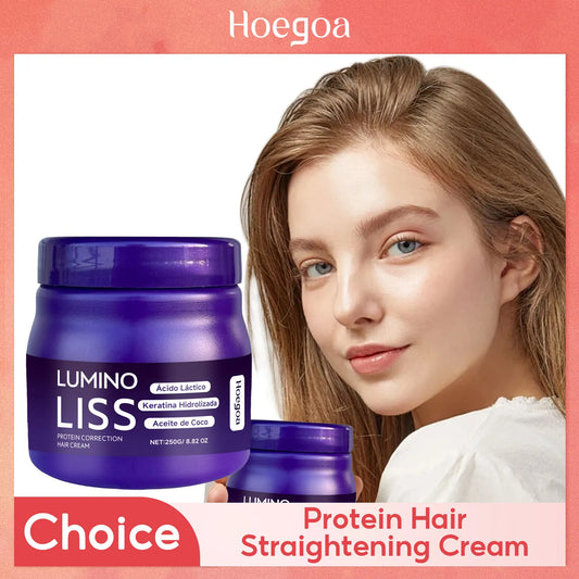 250g Keratin Straightening Hair Mask Restore Hair Soften Gloss Straightener Deep Repair Conditioner For Dry Damaged Frizzy Hair