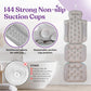 Bathtub Pillow for Full Body Bath Pillow, Thick Bath Cushion for Tub with Foam Beads & Secure Suction Accessories, 127 x 38 cm