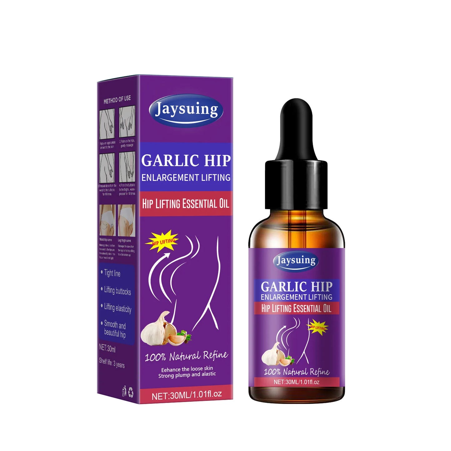 Hip Lifting Oil Butt Firming Enhancer Breast Enlargement Ass Massage Serum Tightening Shaping Moisturizing Buttock Essential Oil