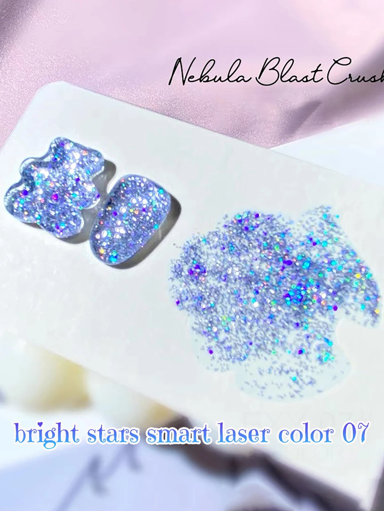 MIANEL 1-12PCS Star-chasing Moon-chasing Gel Nail Polish 2026 Popular Whitening Strobe Sequin Flashing Nail Polish White Nails