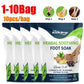 1-10bag Foot Bath Gel Natural Herbal Foot Soak Beads Dehumidification Detox Relieve Fatigue Repair Leg Veins for Shape Up Care