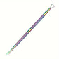 Multicolor Double-ended Stainless Steel Cuticle Pusher Dead Skin Push Remover For Pedicure Manicure Nail Art Cleaner Care Tools