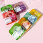 100g Organic Lavender Oil Loofah Soap Natural Lemon Whitening Face Body Wash Bar Loofah Soap