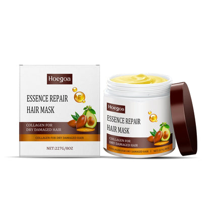 Collagen Hair Mask Deep Repair Conditioning Improve Dry Damaged Hair Prevent Split Ends Nourishing Soft Strengthening Hair Mask