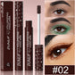Colorful Eyelash Mascara 5D Silk Fiber Volume Curling Lengthening EyeLashes Extension Purple Blue White Waterproof Eye Makeup