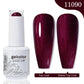 Arte Clavo 15ml Rose Red Pink Color Gel Nail Polish Autumn Winter Hot Sale Long Lasting Soak Off For Manicure Nail Art Gel