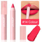 18-Colors Lipstick Pencil Waterproof Sexy Red Matte Contour Tint Lipstick Lasting Non-stick Cup Lipliner Pen Lip Makeup Cosmetic