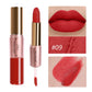 2 In 1 Matte Liquid Lipstick Long Lasting Color Moisturizing Waterproof Non Stick Cup