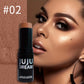 Contour & Concealer Stick - Creamy Waterproof Face Bronzer & Highlighter, Non-Greasy Long-Lasting Buildable Coverage