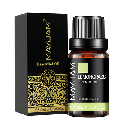 MAYJAM Essential Oil Citronella Jasmine Eucalyptus Sweet Orange Lemongrass Grapefruit Black Pepper Cajeput Cypress Ginger Scents
