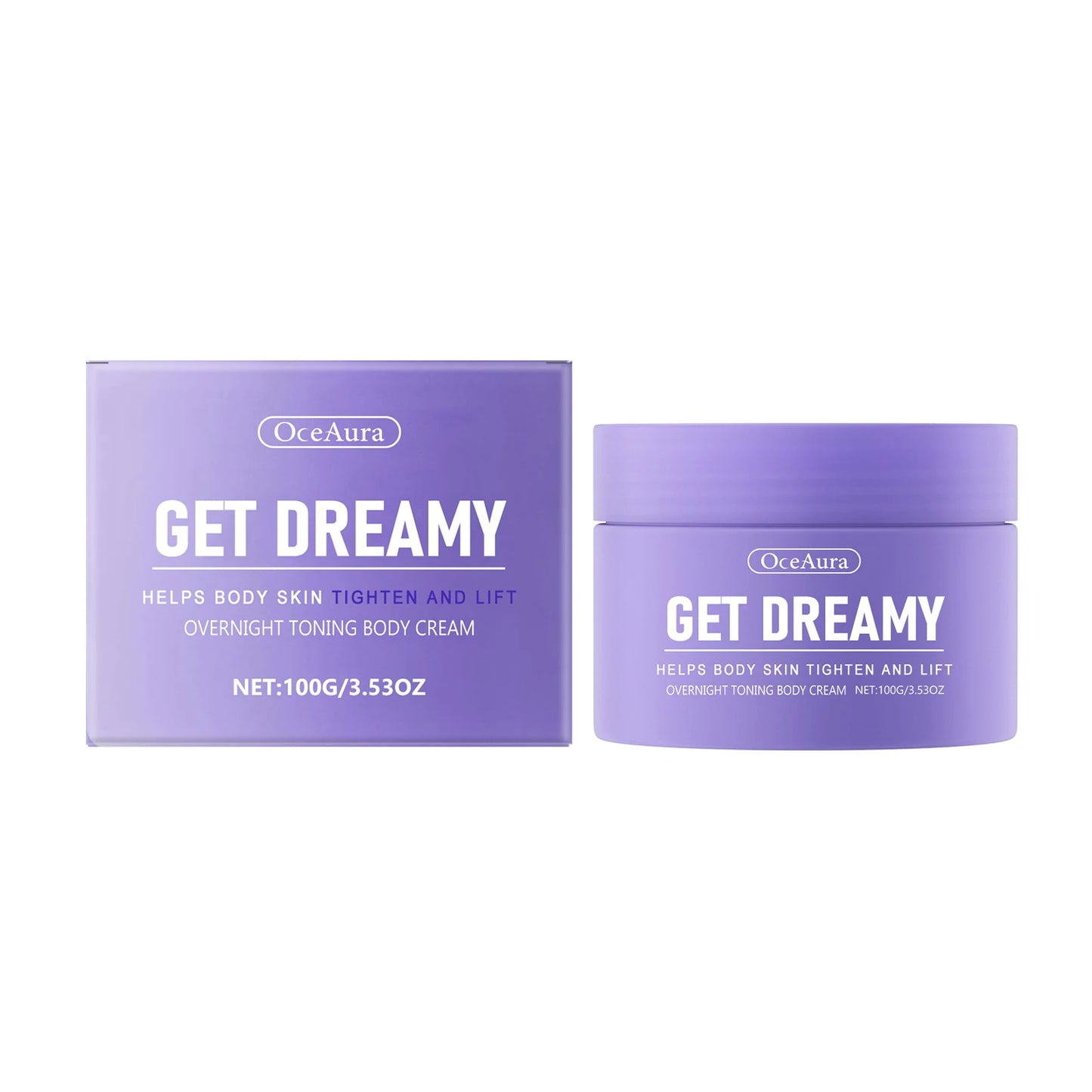 Get Dreamy Overnight Toning Cream Tightening Deep Moisturizing Improve Sagging Loose Skin Hydration Smooth Body Firming Cream