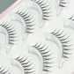 Korean Style False Eyelashes strips Clear Lightweight Natural Look Individual cluster Lashes for Women K-Pop Makeup