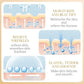 10pcs SADOER Collagen Anti Wrinkle Face Mask Moisturizing Anti aging Repair Brightening Facial Masks Skin Care