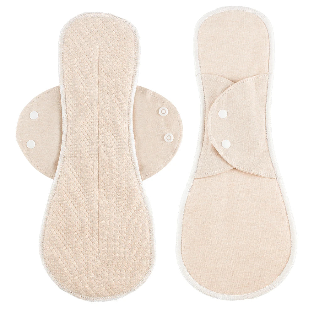 2pcs Heavy Flow Women Menstrual Pads Quick-Dry & Highly Absorbent Sanitary Pads Large Size Soft Comfortable Fit Panty Liners