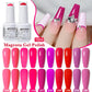 Arte Clavo 15ml Rose Red Pink Color Gel Nail Polish Autumn Winter Hot Sale Long Lasting Soak Off For Manicure Nail Art Gel