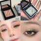 Monochrome Eyeshadow Palette Chrome Blue Pearl Glitter Highgloss Brightening Lasting Waterproof Metallic Luxury Eyeshadow Makeup