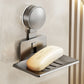 No Need To Drill Suction Cup Bathroom Drain Soap Storage Holder Soap Dish Storage Rack Bathroom Accessories