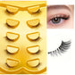 5 pairs Wispy Half Lashes for Natural Volume and Curly Look - Perfect for Daily Dating and Party Makeup