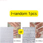 1piece 5D glass fragment nail sticker high quality stained glass window grille design glitter art decoration design nail sticker