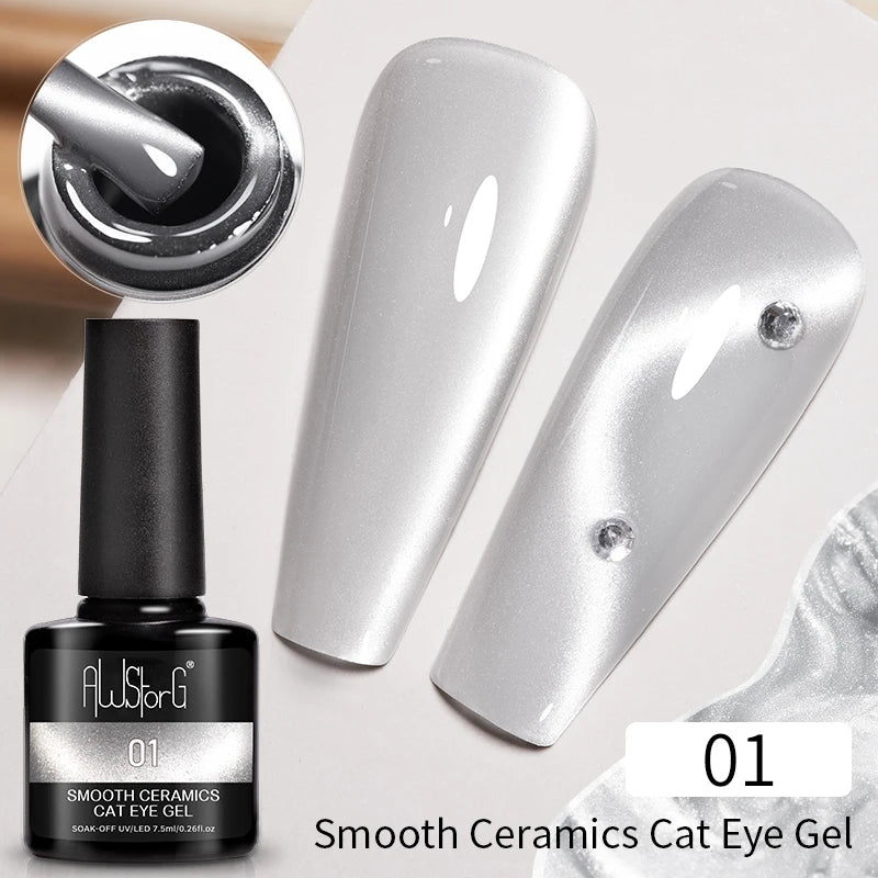 AWStorG 15ml 8 In 1 Reinforcement Gel Nail Gel Multifunctional Clear Gel Nail Polish Nail Strengthener Gel Nail Extension Hard