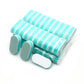 20/40/100pcs Mini Oval Nail Buffer Block File 600/3000 Grit Double-Sided Sanding Buffering Polishing Manicure Tools Sponge Files