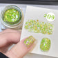 MIANEL 1-12PCS Star-chasing Moon-chasing Gel Nail Polish 2026 Popular Whitening Strobe Sequin Flashing Nail Polish White Nails