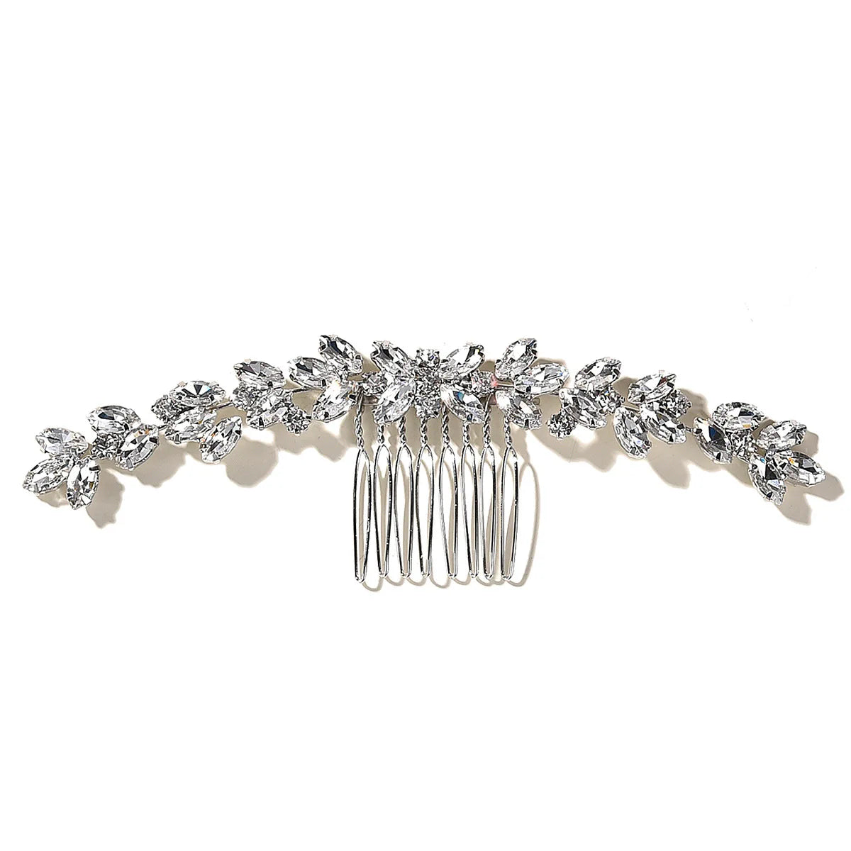 Wedding Comb Head Jewelry Bride Hair Clips Headpiece Crystal Women Tiaras Bridal Hair Accessories Women Hair Ornaments SL