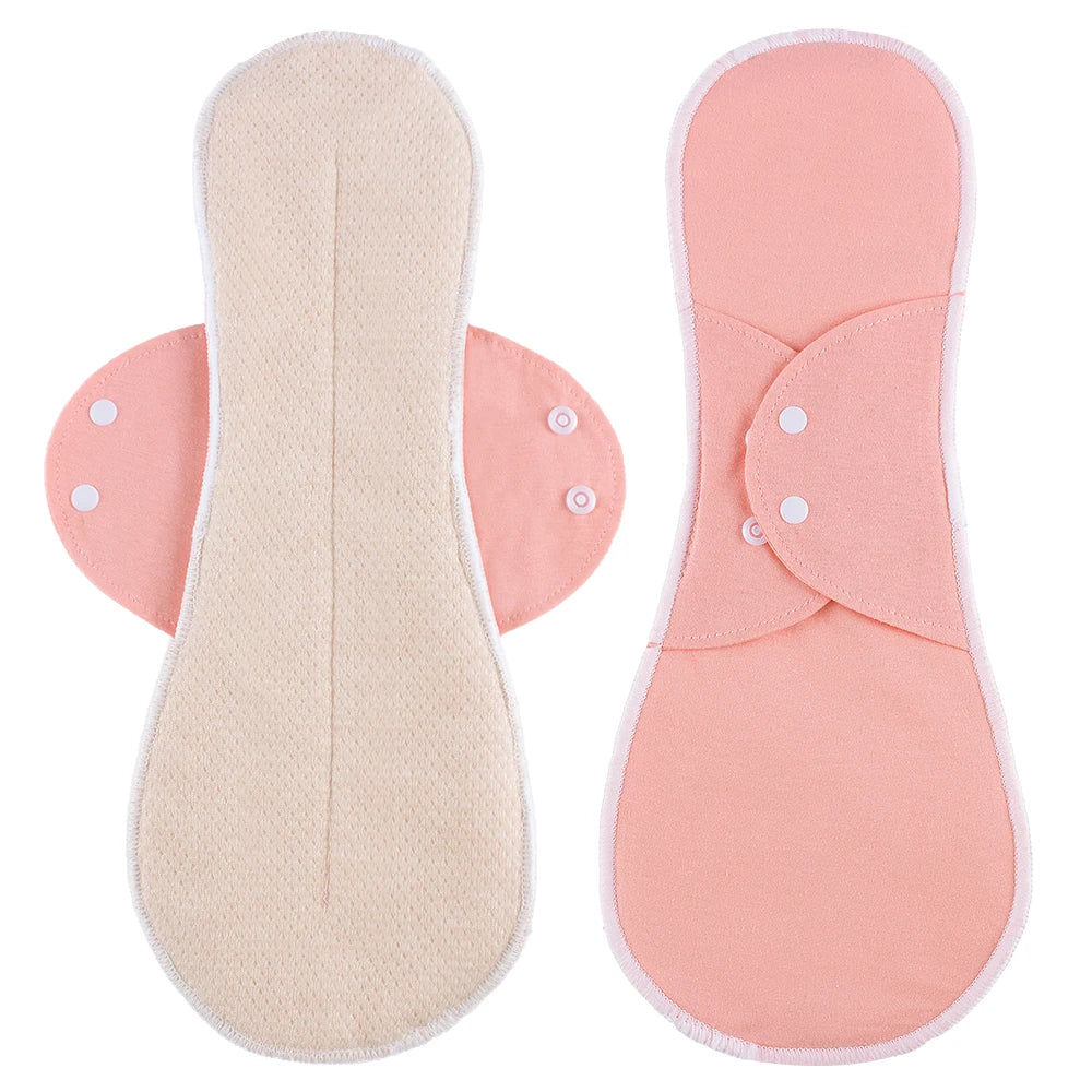2pcs Heavy Flow Women Menstrual Pads Quick-Dry & Highly Absorbent Sanitary Pads Large Size Soft Comfortable Fit Panty Liners