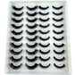 2023 New 20 pairs natural long 3D mink false eyelashes fake lashes makeup kit Mink Lashes extension eye lashes short eyelashes