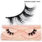 Half Eye Lashes Natural 3D Mink Short False Eyelashes Fluffy Wispy Cross Strip Fake Lashes Soft Half Eyelashes Extension Makeup