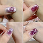 XEIJAYI 10ml Glitter Cat Eye Gel Polish Holographic Red  Magnetic Gel Nail Polish Professional Semi Permanent Varnish