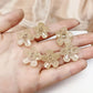 1PC Fashion Hair Comb Luxury Crystal Shiny Rhinestone Hair Clips Inlaid Flower Hairpin Hair Grips Elegant Bride Hair Jewelry