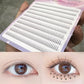 REDSIREN 10Rows Under Eyelash Large Capacity Cluster Lashes Korean Makeup Natural Look Bottom Lashes