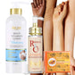 AILKE Multi Vitamin Whitening Body Lotion With Vitamins A,E,B3,B5, Increase Skin Radiance, Even Skin Tone, Moisturizer Cream