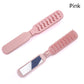 Mini Hair Brush Folding Massage Comb Head Massage Anti-Static Portable Travel Hair Brush Girl Hair Combs With Mirror