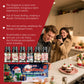 Christmas Aromatherapy Essential Oil Set  Long Lasting Fragrance 6 Holiday Scents Festive Scents & Relaxing Atmosphere 6x10ml