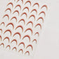 1pcs White 5D Pearl Lace Wave Lines Nail Art Stickers Elegant Exquisite Nail Decoration Decals DIY Self Adhesive Transfer Slider
