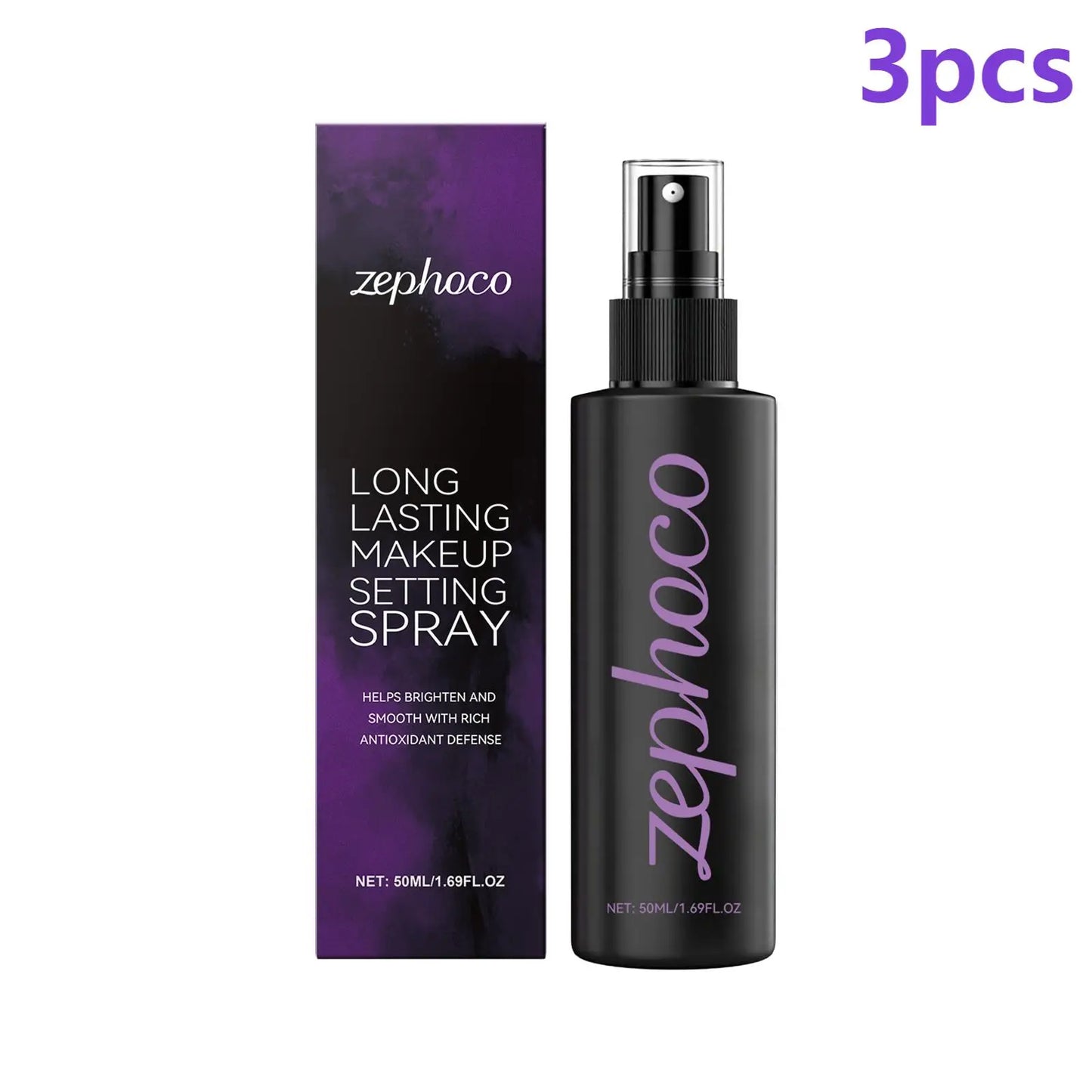 Zephoco Setting Spray for Makeup Waterproof Long Lasting Antioxidant Sweatproof Oil Control Deep Hydration Makeup Fixing Spray
