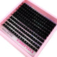 10Row 60D-120D 5D Fluffy Thick Lashes Clusters 10-18mmMix Wispy Individual Lashes Extensions Clusters DIY Makeup False Eyelashes