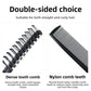 1pc 2 In 1 Double Headed Folding Hair Comb Portable Travel Hair Brush Compact Hair Comb Collapsible Pocket Brush