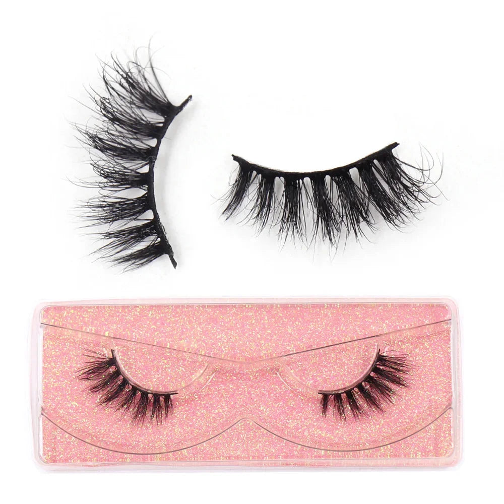 Half Eey Lashes Soft Mink Lashes Reusable Foxy Eyes False Eyelashes Natural Fluffy Makeup Tools Extension Fake Lashes Maquiagem