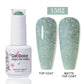 Clou Beaute Glitter Gel Nail Varnishes Winter Color Sparkling Sequins Soak Off UV LED Varnish Nail Art Decoration Base Top Coat