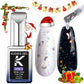 KODIES GEL Glitter Top Coat Gel Nail Polish 2 In 1 Semi Permanent  UV Stars Moon Halo Top Coat No Wipe Manicure Nail Art Sealer