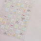 Colorful Water Bubble 5D Nail Art Stickers Goldfish Koi carp Dreamy Polarized Dreamlike Self Adhesive Delicate Manicure Decals
