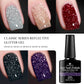 5-Color Glitter Gel Nail Polish Ultra Shiny, Sparkling, and Glowing Effect, Durable, Perfect for Salon & Nail Art, DIY Manicure