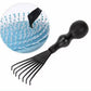 2pcs Professional Comb Detangling Hair Brush Scalp Massage Anti-static Comb Hollow Out Hairbrush for Wet Dry Barber Hair Styling