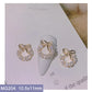 10pcs 3D Alloy Christmas Tree Bells Nail Art Zircon Pearl Metal Manicure Nails Accessories DIY Nail Decorations Supplies Charms