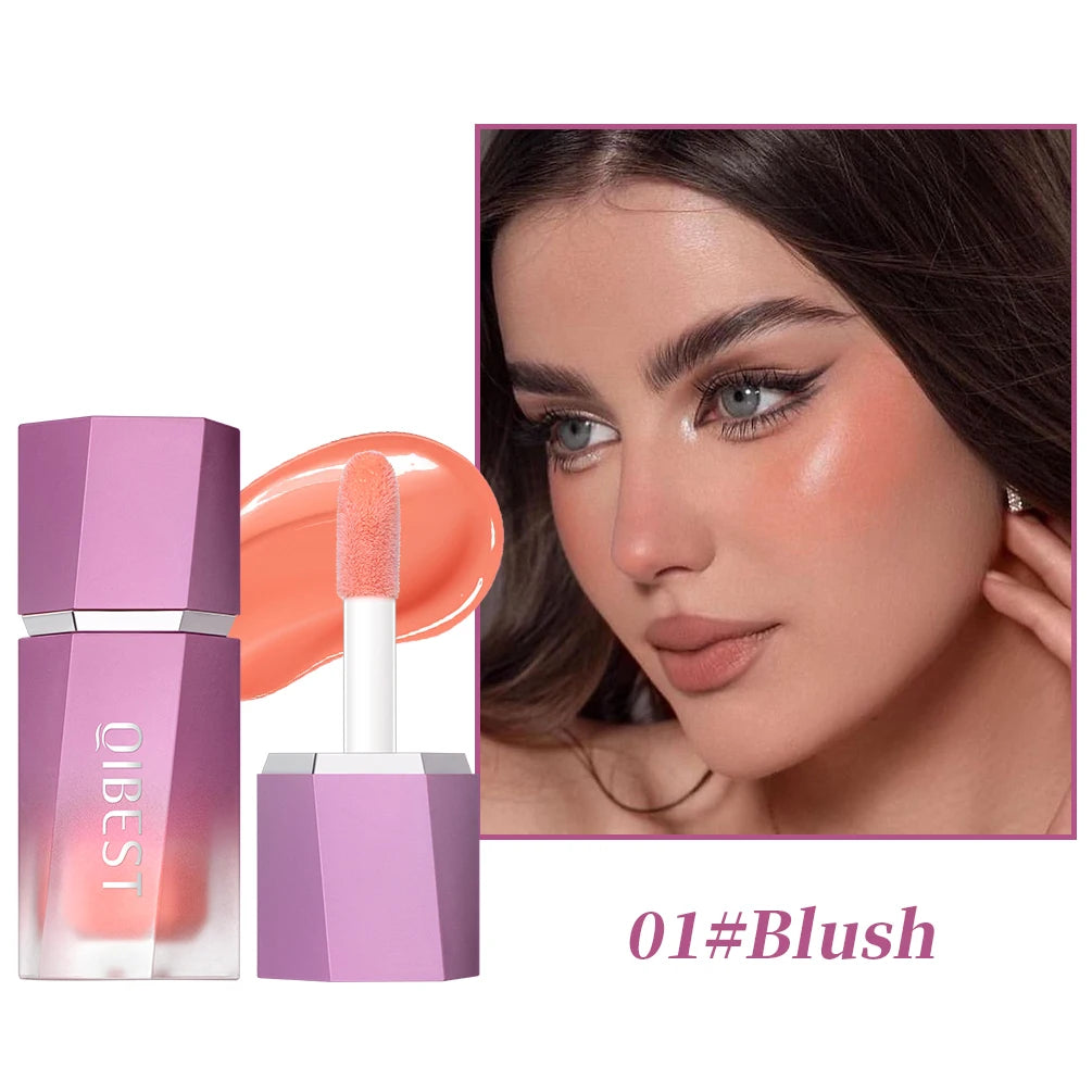 QIBEST Highlighter Bronzer Contour Stick For Face Blush Powder Creamy Makeup Liquid Contour Stick Natural Matte Highlighters New