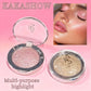 Kakashow Highlighting Cream with Pearl Shine, Fine Glitter, Long-Lasting, Non-Smudging, Eye and Face Brightening, Single Color Highlighting Cream Cosmetics, Valentine's Day Gift